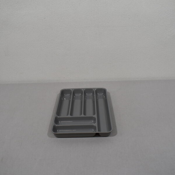 Besteckkasten; grau