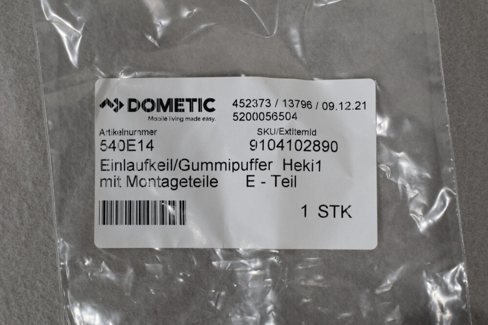 Dometic Gummipuffer/ Einlaufkeil Heki1