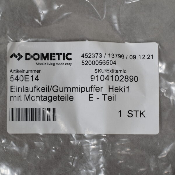 Dometic Gummipuffer/ Einlaufkeil Heki1