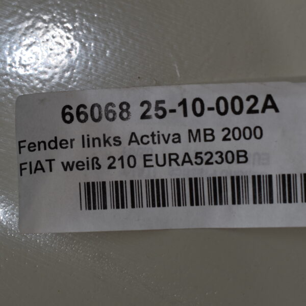 Eura Mobil Fiat Fender links Activa MB2000; 210 Eura5230B; weiß