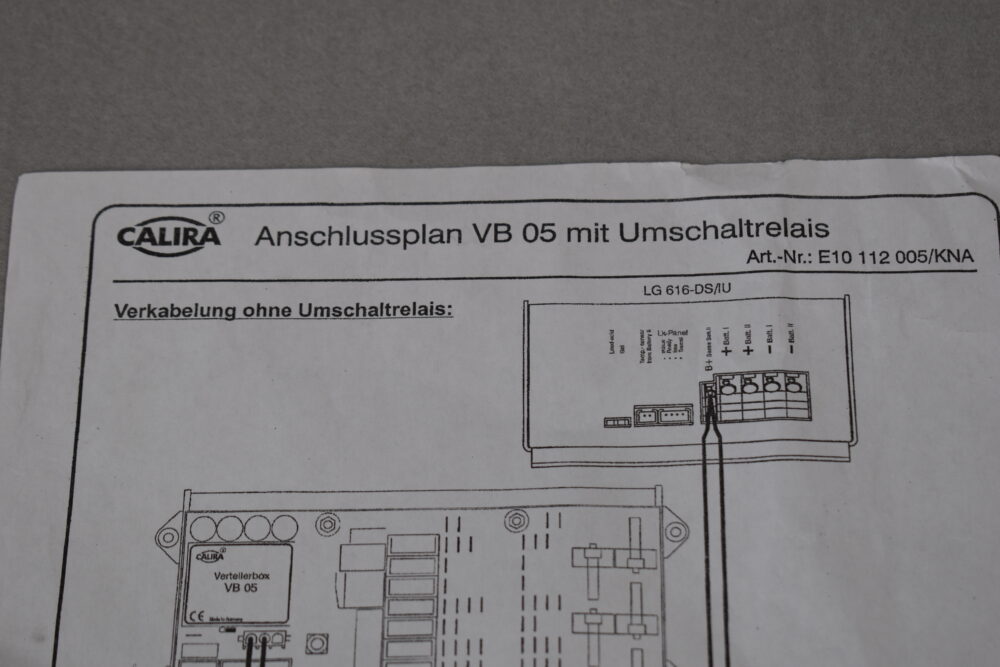 Calira Verteilerbox für Knaus / Tabbert