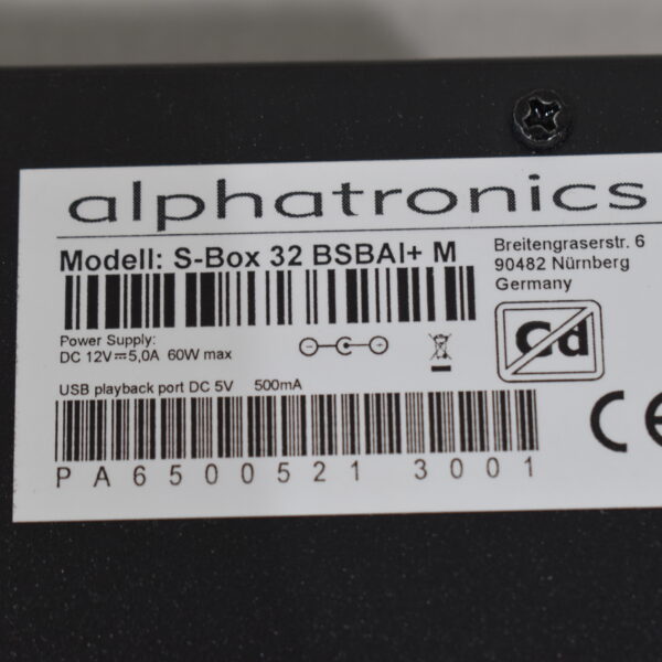 Alphatronics S-Box 32 BSBAI+M