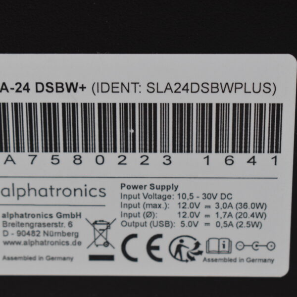 Alphatronics Smart-TV DSBW+ 24