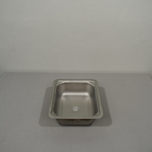 Edelstahl Spülbecken H= 125 x T= 410 x B= 335mm