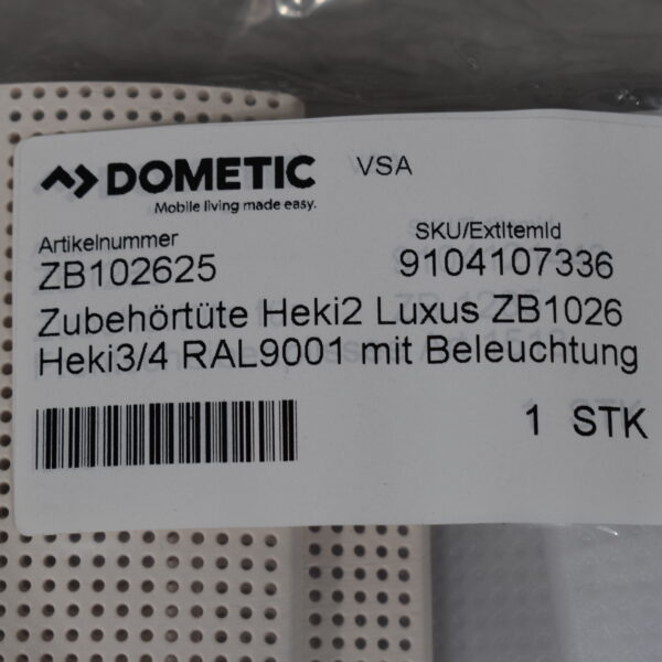 Dometic Innenrahmen Heki 3 Plus für Dachhaube mit Beleuchtung; 800x600