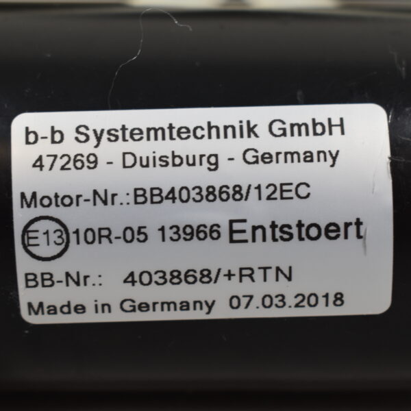 Scheibenwischmotor b-b Systemtechnik mit Arm