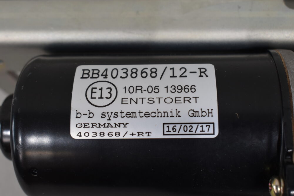 Scheibenwischmotor BB403868 mit Arm und Zubehör