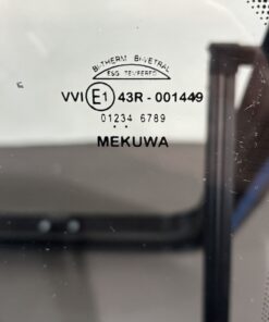 Mekuwa Ausstellfenster Echtglas 1000x600mm; schwarz – Bild 4