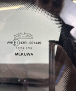 Mekuwa Ausstellfenster Echtglas 1000x600mm; schwarz – Bild 5