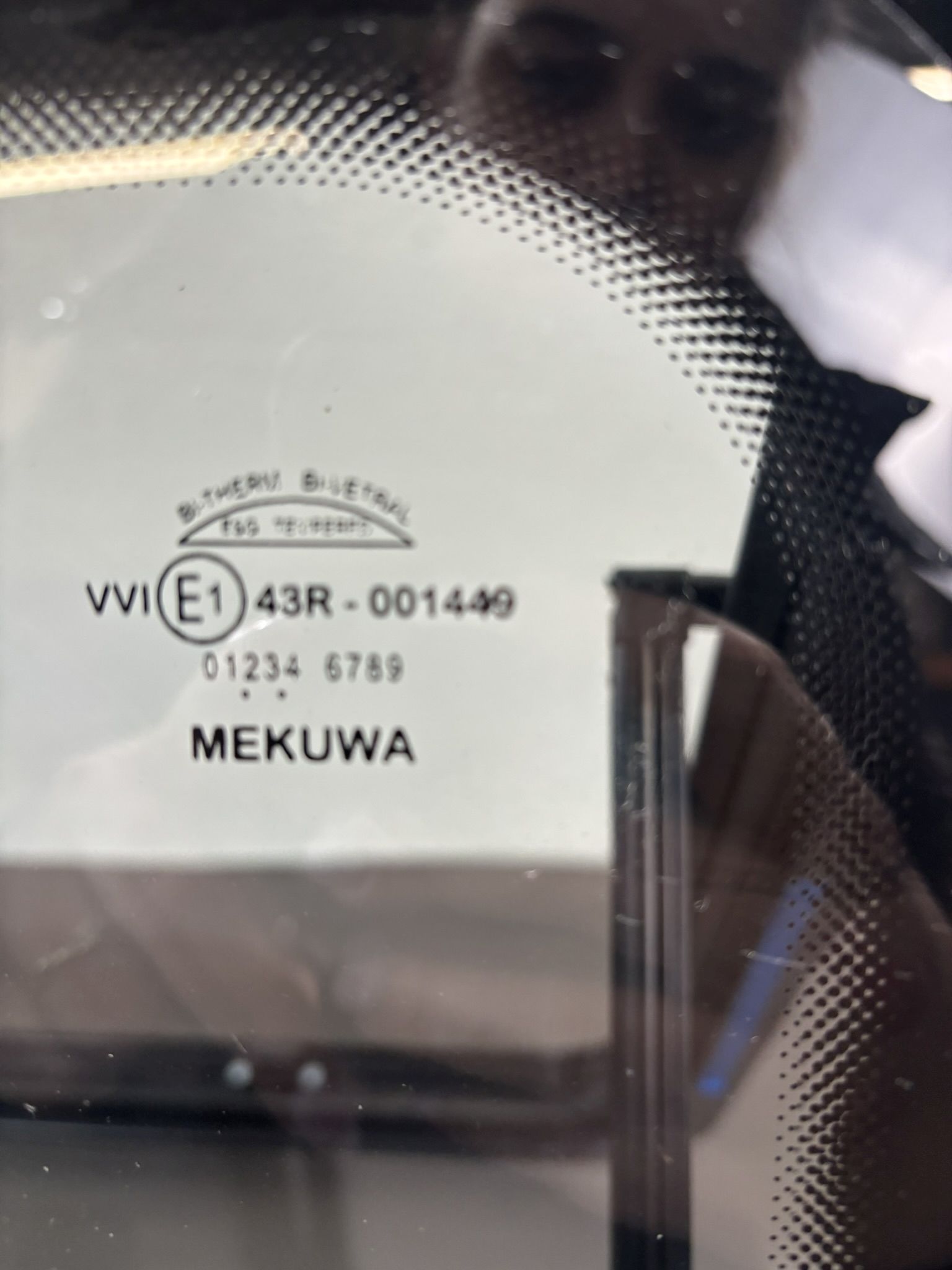 Mekuwa Ausstellfenster Echtglas 1000x600mm; schwarz – Bild 5