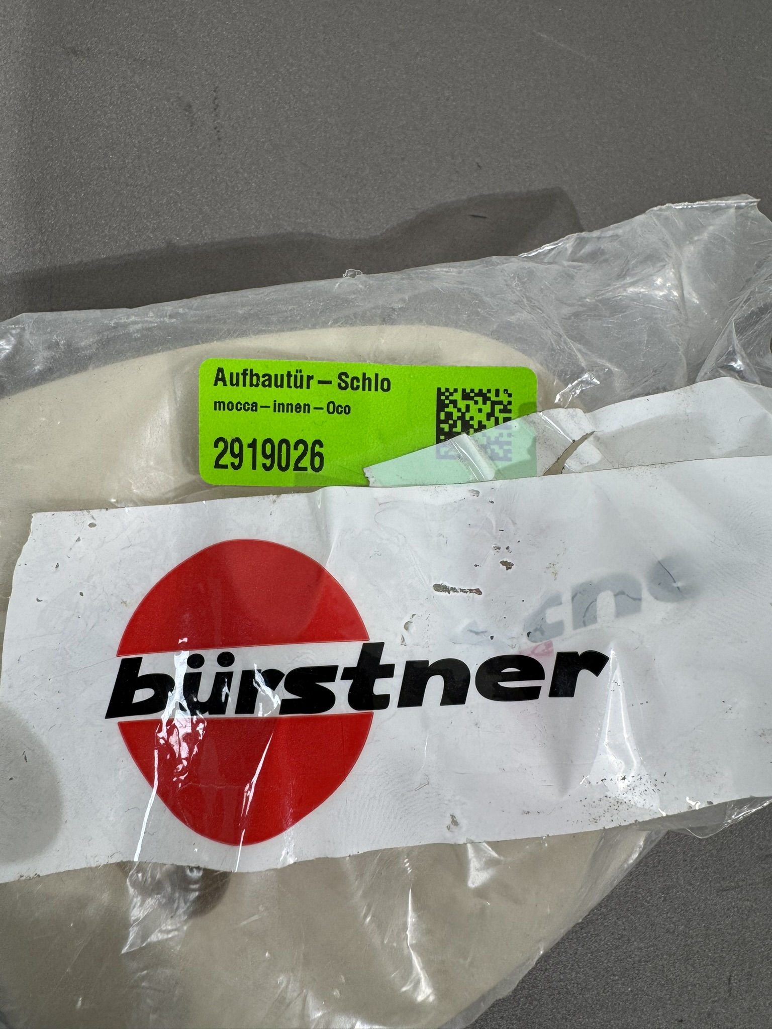 Bürstner Aufbautürschloss mocca innen 2919026 – Bild 2