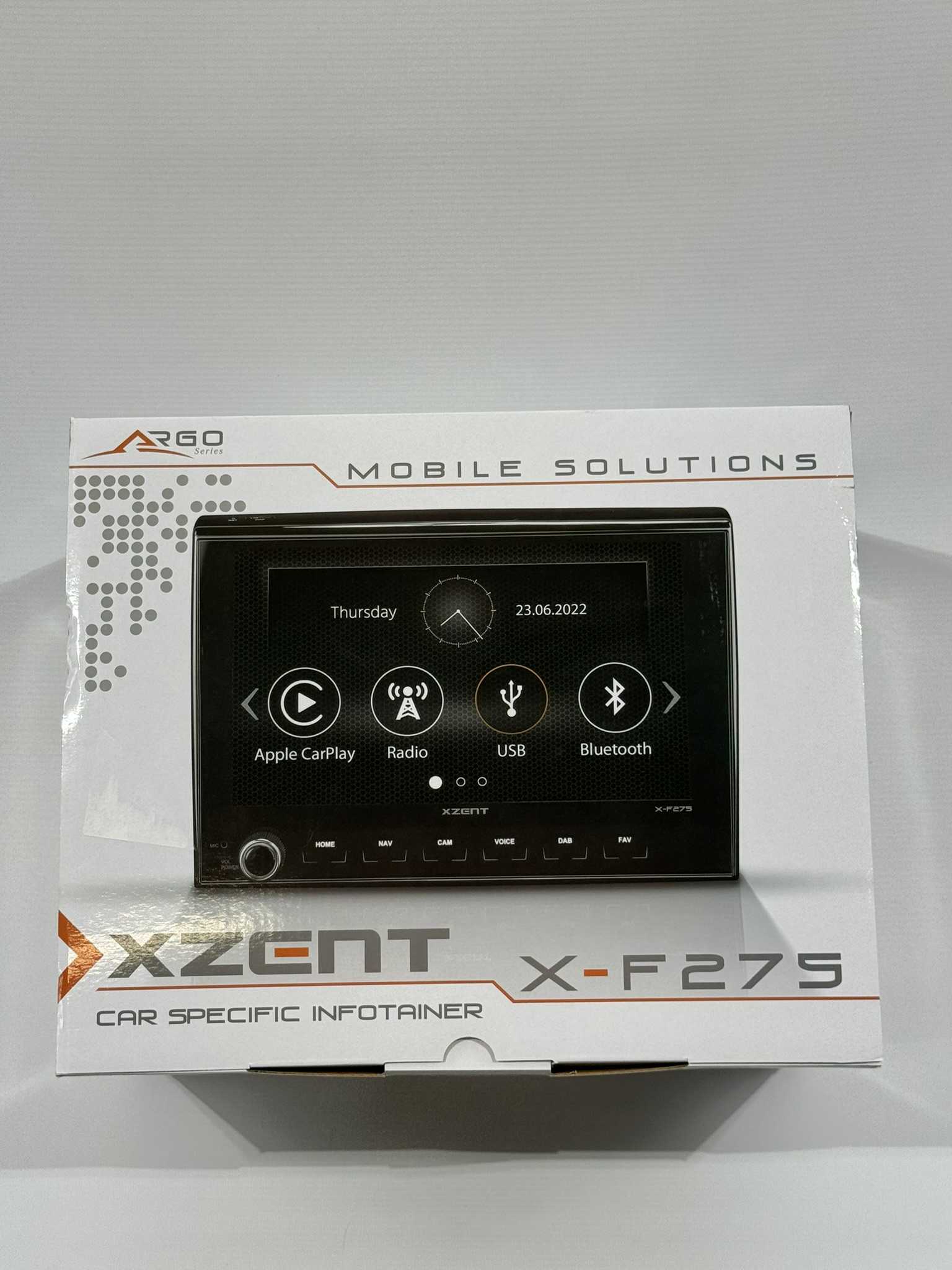 XZENT X-F275 Navigationsgerät Infotainer / Naviceiver für Fiat Ducato – Bild 4