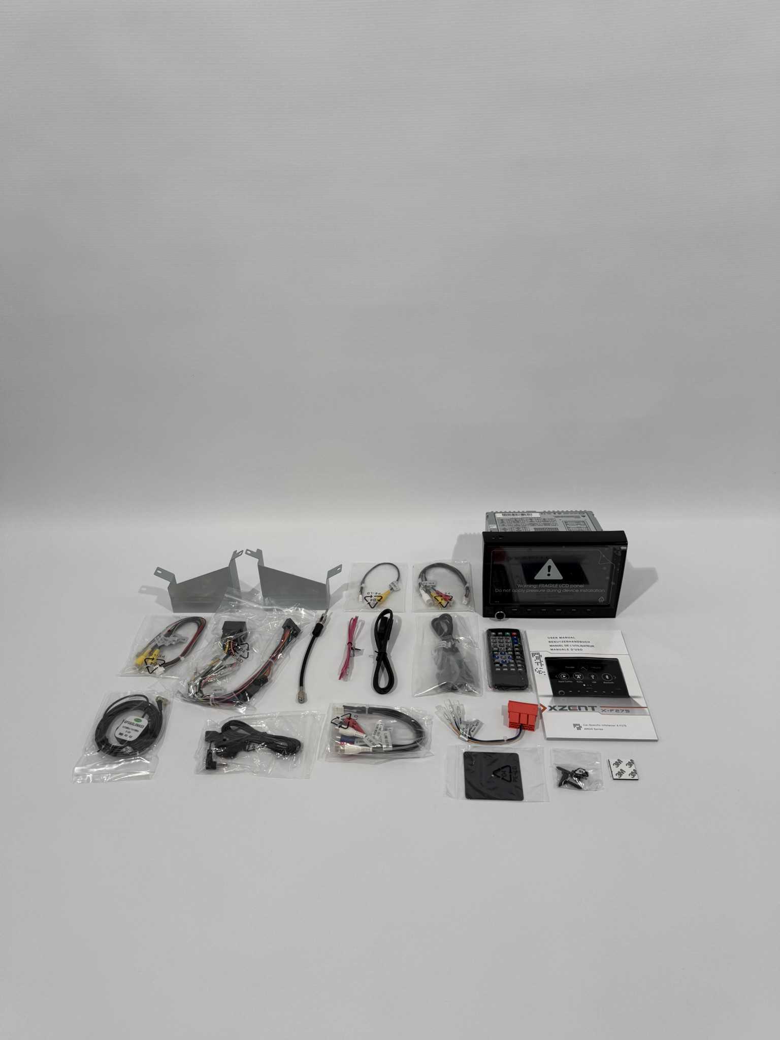 XZENT X-F275 Navigationsgerät Infotainer / Naviceiver für Fiat Ducato