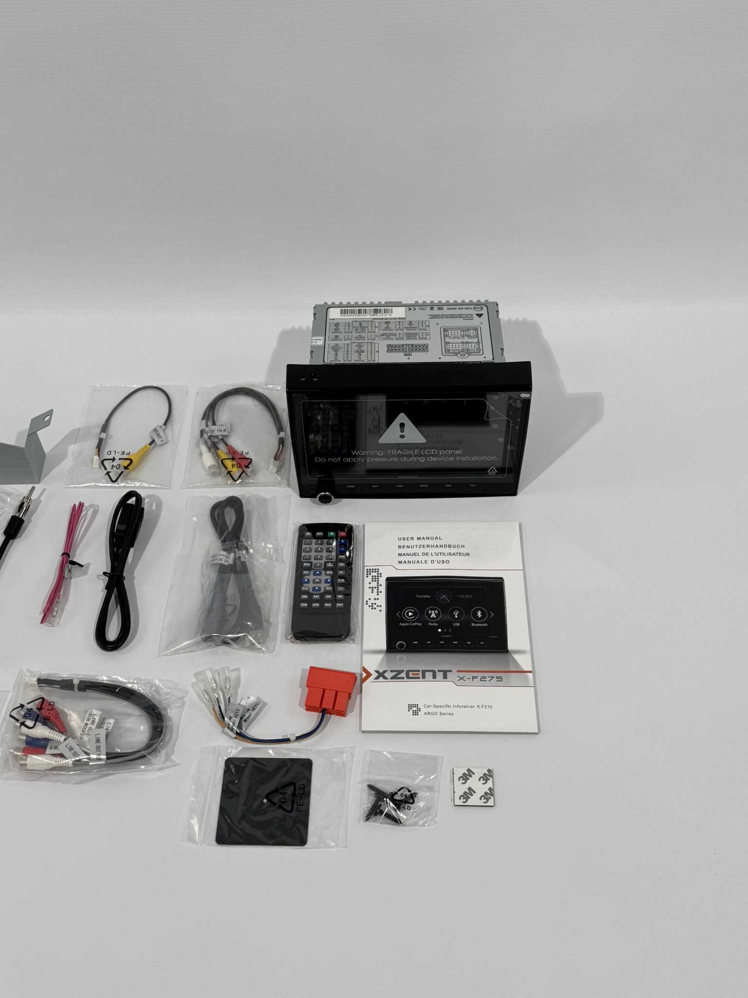 XZENT X-F275 Navigationsgerät Infotainer / Naviceiver für Fiat Ducato – Bild 6