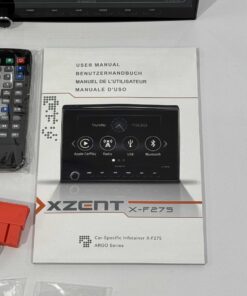 XZENT X-F275 Navigationsgerät Infotainer / Naviceiver für Fiat Ducato – Bild 7