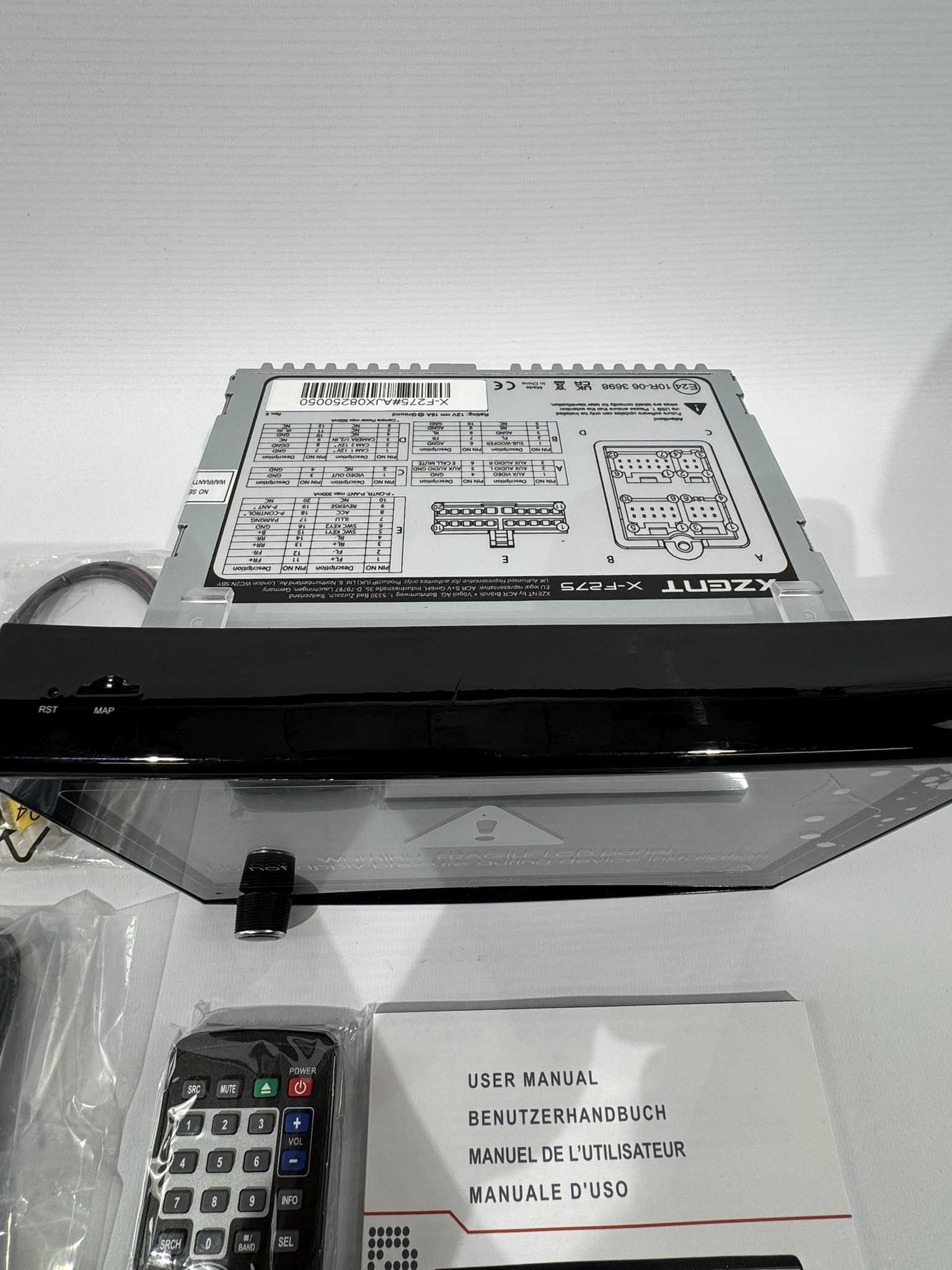 XZENT X-F275 Navigationsgerät Infotainer / Naviceiver für Fiat Ducato – Bild 12