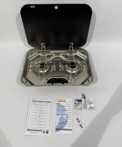 SMEV Gaskocher 2-flammig Modell 8002 – Bild 2