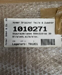 Stauraumklappe / Serviceklappe 550x310mm silber/weiß – Bild 4