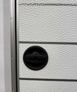Hymer Aufbautür für Wohnwagen 1731x544mm Hammerschlagblech 2-teilig – Bild 7