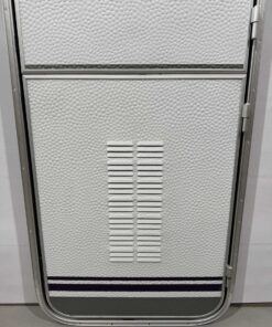 Hymer Aufbautür für Wohnwagen 1731x544mm Hammerschlagblech 2-teilig – Bild 8