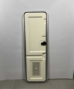 Hymer Aufbautür für Wohnwagen 1731x544mm Hammerschlagblech 2-teilig – Bild 5