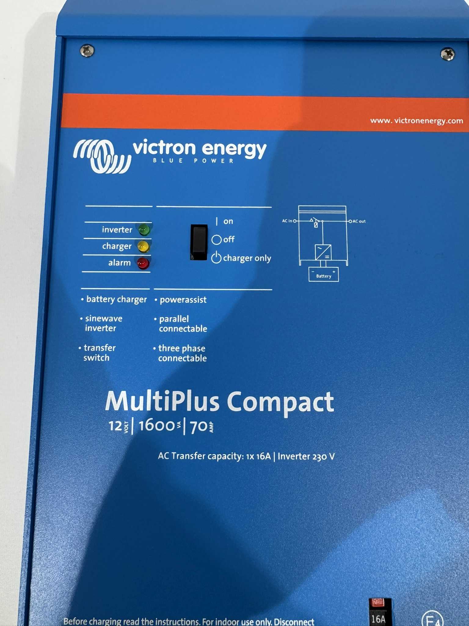 Victron Energy MultiPlus Compact 12/1600/70 – Bild 2