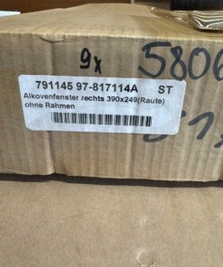 Seitz Bonoplex 5402/5402 D2251 503210 Alkovenfenster rechts 390x249mm – Bild 3