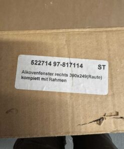 Seitz Bonoplex 5402/5402 D2251 503210 Alkovenfenster rechts 390x249mm – Bild 3