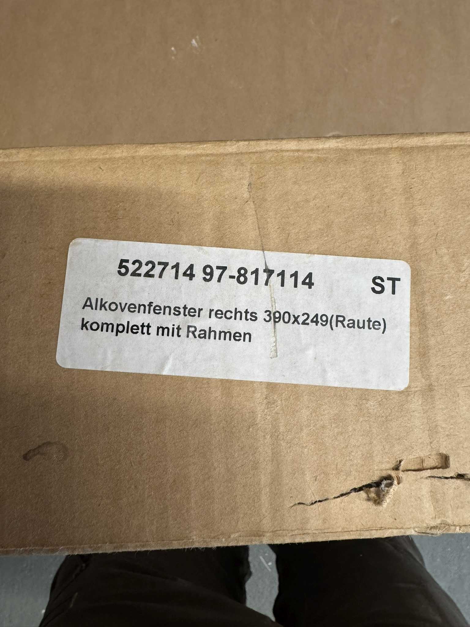 Seitz Bonoplex 5402/5402 D2251 503210 Alkovenfenster rechts 390x249mm – Bild 3