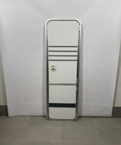 Hymer Aufbautür 2-teilig Hammerschlag 1750x545mm