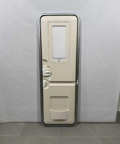 Hymer Aufbautür 1740x580mm weiß 2-teilig mit Fenster – Bild 6