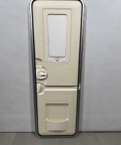 Hymer Aufbautür 1740x580mm weiß 2-teilig mit Fenster – Bild 7