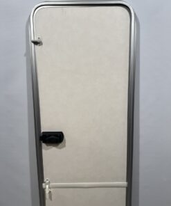 Hymer Aufbautür 1740x555mm weiß 2-teilig Hammerschlag – Bild 7