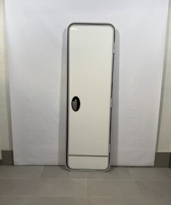 Hymer Aufbautür weiß / braun 1920x600mm