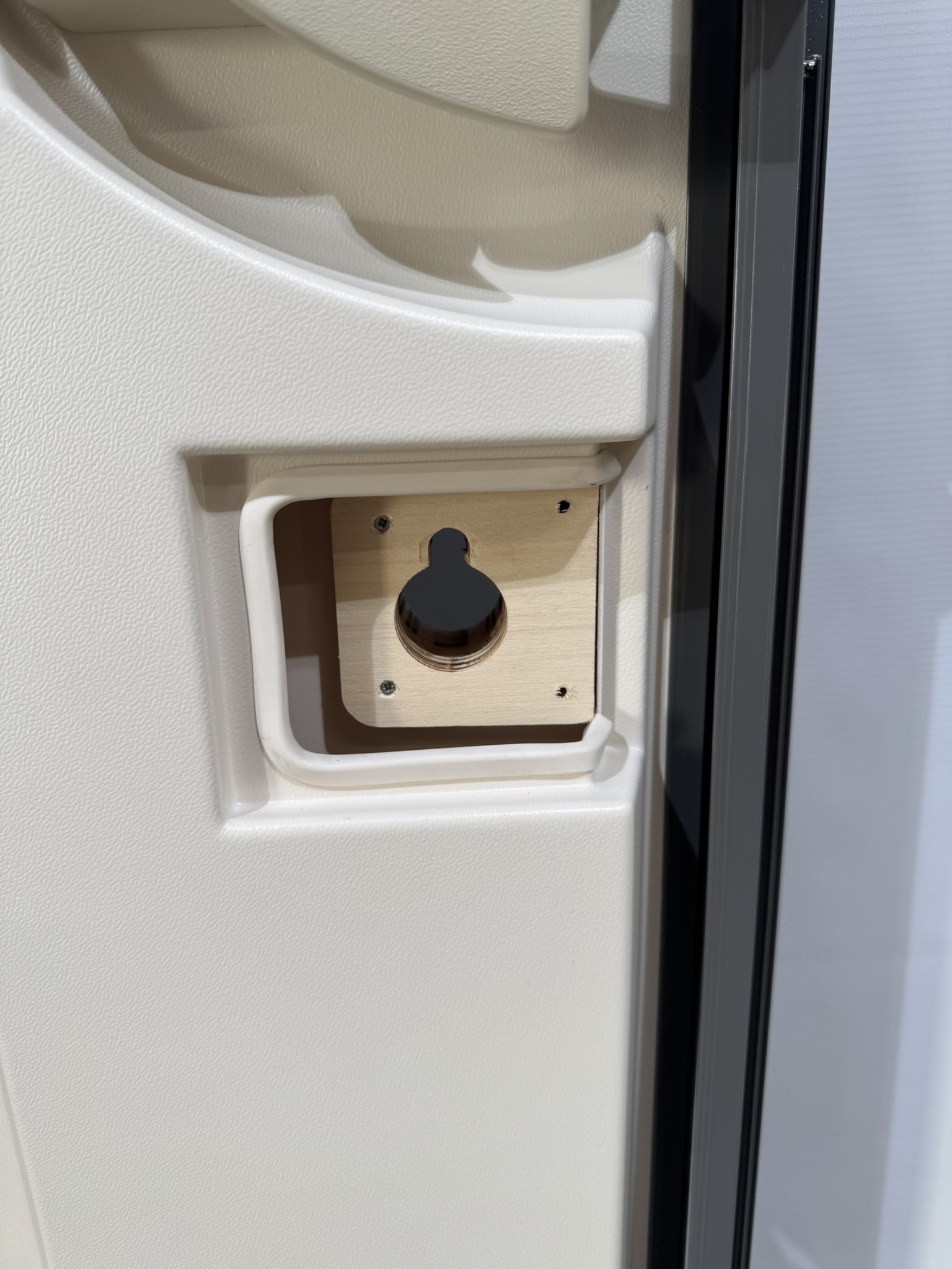 Hymer Aufbautür grau mit Fenster 1731x545mm – Bild 14