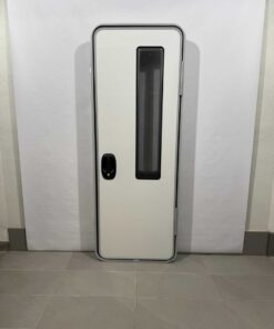 Hymer Aufbautür weiß mit Fenster 1920x700mm