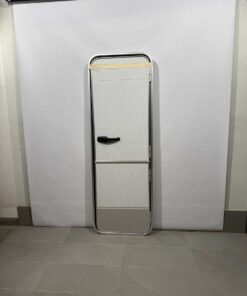 Hymer Aufbautür 2-teilig Hammerschlag 1740x580mm