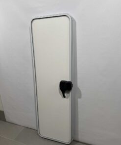 Hymer Aufbautür silber / weiß 1740x545mm – Bild 8