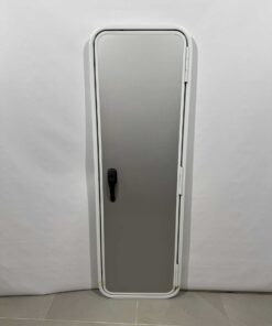 Hymer Aufbautür silber / weiß 1740x545mm – Bild 2