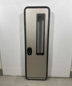 Hymer Aufbautür grau mit Fenster 1920x600mm – Bild 2