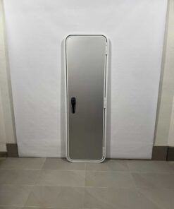 Hymer Aufbautür weiß / silber 1740x545mm