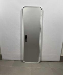 Hymer Aufbautür weiß / silber 1740x545mm – Bild 2
