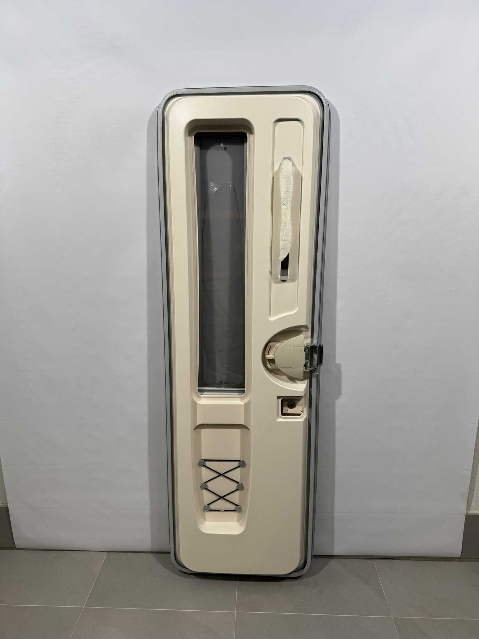 Hymer Aufbautür Wohnmobil grau / silber 1920x600mm – Bild 11