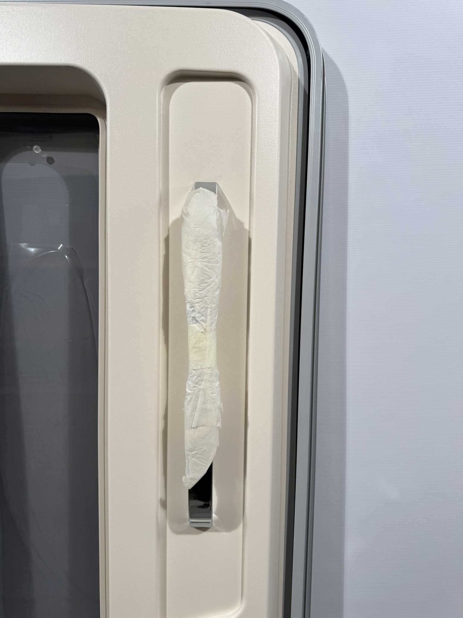 Hymer Aufbautür Wohnmobil grau / silber 1920x600mm – Bild 15