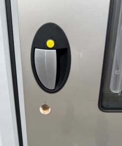 Hymer Aufbautür Wohnmobil grau / silber 1920x600mm – Bild 8