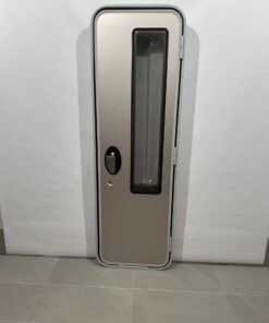 Hymer Aufbautür grau/silber mit Fenster 1731x545mm – Bild 2