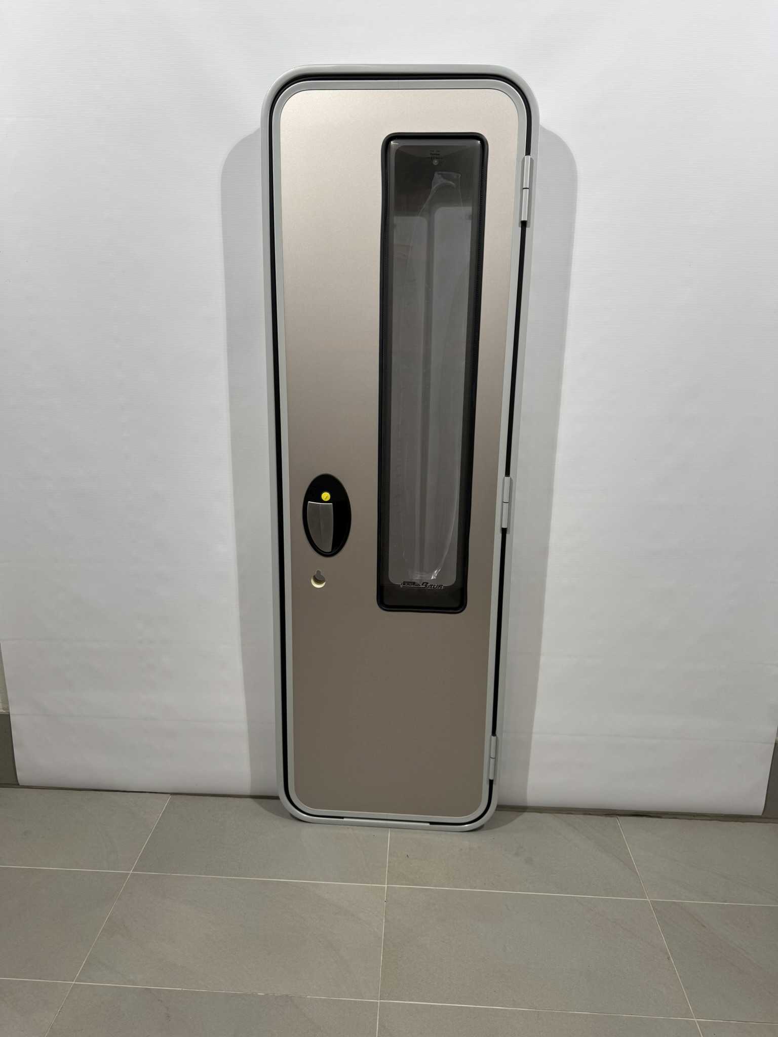 Hymer Aufbautür grau/silber mit Fenster 1731x545mm – Bild 2