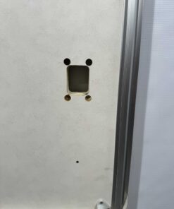 Hymer Aufbautür weiß Hammerschlag 2-teilig 1731x546mm – Bild 7
