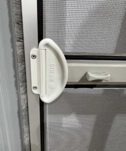 Hymer Aufbautür grau/silber mit Fliegengitter 1731x545mm – Bild 14