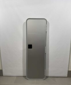 Hymer Aufbautür grau/silber mit Fliegengitter 1731x545mm – Bild 2